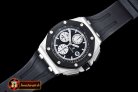 AP0375B - AP Royal Oak Chrono SS/RU Black JHF A3126 Secs@9