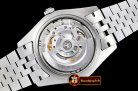 Rolex Datejust II DJ2 41mm Jub Flt SS/SS Silv Wht Stk BP A3235 M