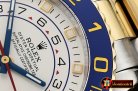 Rolex YachtMaster II Blue YG/SS White BP Asia 2813 Mod