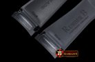 Rolex Rubber B Black Vulcanized Strap For Sports Rolex
