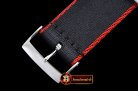Rolex Black/Red 22mm Top Quality Nylon Strap