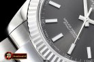 Rolex Datejust II DJ2 41mm Oyst Flt 904L SS/SS Grey/Stk ARF Asia 2824