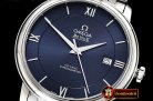 Omega De Ville Prestige Mens SS/SS Blue/Roman TWF Asia 2824