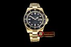 Rolex Submariner 116618 Diam YG/YG Blk BP V2 SP Asia 3135