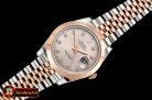 Rolex Datejust II 41mm Jub Smt RG/SS Grey Diam BP Swiss 2836