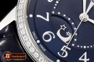 JAEGER LE COULTRE Master Ultra Thin Moon Ladies SS/LE Blue ZF MY9015 Mod