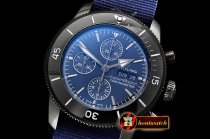 Breitling SuperOcean Heritage II Chrono PVD/NY Blue ANF A7750