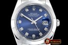 Rolex Datejust DJ2 41mm Oyt Smt SS/SS Blue Diam BP Asia 2813