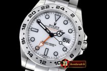Rolex Explorer II SS/SS Wht Noob A3187 CHS Hour Hand Adj
