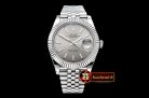 Rolex Datejust II DJ2 41mm Jub Flt SS/SS L.Grey Stick BP Asia 32