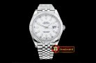 Rolex Datejust II DJ2 41mm Jub Flt SS/SS Pearl Wht Stk BP A3235