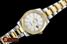 Rolex Datejust DJ2 41mm Oyst YG/SS Silver White Stk BP A3136 Mod