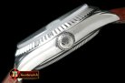 Replica Rolex DayDate Fluted Silver Diam SS/LE Asian 2813