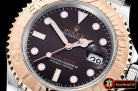 Rolex YachtMaster 116623 40mm RG/SS Brown ARF Asia 2824