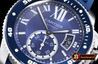 Cartier De Calibre Diver Bleu SS/RU Blue MY8205