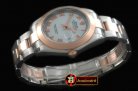 R2DJ0193A - SS/RG Oyster P-White Roman Asian Eta 2836-2