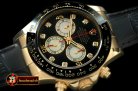 Replica Rolex Daytona 116528 YG/LE Black Diam A-7750 Sec@6