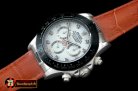 Replica Rolex Daytona 116519 SS/CER/LE White Diam A-7750 Sec@6