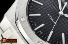 Audemars Piguet Royal Oak 15400 SS/SS Black JF V4 MY9015 Mod 3120