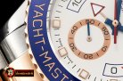 Rolex YachtMaster II Blue RG/SS White BP Asia 2813 Mod