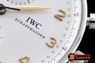 IWC Portuguese Chrono SS/LE Wht/Gold ZF A-7750