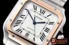 Cartier Santos De Cartier 2018 Mens XL RG/SS Wht BVF MY9015