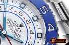 Rolex YachtMaster II 116680 Blue SS/SS White JF Asia 7750