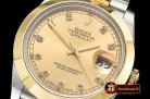 Rolex Datejust II 41mm Jub Smt YG/SS Gold Diam BP Swiss 2836