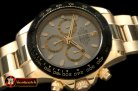 Replica Rolex Daytona 116528 YG/YG Grey Stk A-7750 Sec@6