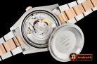 Rolex DJ2 41mm Oyst Flt RG/SS Silv. Wht Stk BP A3136 Mod