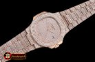 Patek Philippe Nautilus Ref.5711 RG/RG Full Diamonds Miyota 9015