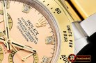 Rolex Daytona 116523 YG/SS Gold Diam OMF A7750 Mod