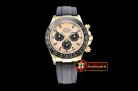 Rolex Daytona Cer YG/RU Gold Stk BP A7750