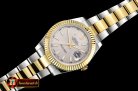 Rolex Datejust DJ2 41mm Oyst YG/SS Grey Stk BP A3136 Mod