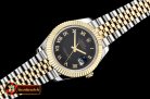 Rolex Datejust II DJ2 41mm Jub Flt YG/SS Black Roman BP A3235