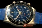 Replica Rolex Daytona 116528 YG/LE Blue Num A-7750 Sec@6