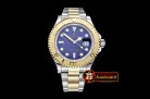 High Quailty Replica Rolex YachtMaster Ref.116623 YG/SS Blue BP