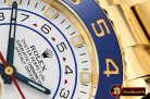 Rolex YachtMaster 116688 Blue YG/YG White JF Asia 7750 Mod