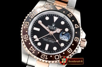 Rolex GMT Master II Basel 2018 126711 RG/SS Black A2836