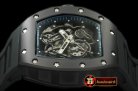 RM076H - RM055 Bubba Watson Tourbillon CER/PVD/RU Custom Skeleto