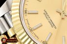 Rolex Datejust II DJ2 41mm Jub Flt YG/SS Gold Stick BP Swiss 283