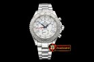 Rolex YachtMaster II Stainless SS/SS White BP Asia 2813 Mod