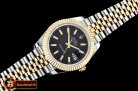 Rolex Datejust II DJ2 41mm Jub Flt YG/SS Black Stick BP Swiss 28