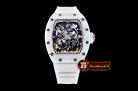 Replica Richard Mille RM055 White Bubba Watson White Cer Rose CE