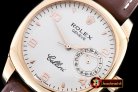 ROLCEL070C - Cellini Date RG/LE White Num Asia 2824