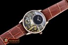 Replica JAQUET DROZ Petite Heure Minute Mosaic Elephant RG/LE ST