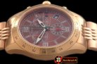 GU032B - G-Timeless Men Chrono RG/RG Brown Swiss Qtz
