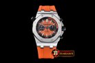 AP0335 - Royal Oak Offshore Diver Chrono SS/RU Orange JF A3126