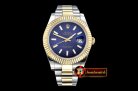 Rolex Datejust DJ2 41mm Oyst YG/SS Blue Stk BP A3136 Mod