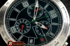 GU034B - G-Timeless Men Chrono SS/LE Black Swiss Qtz